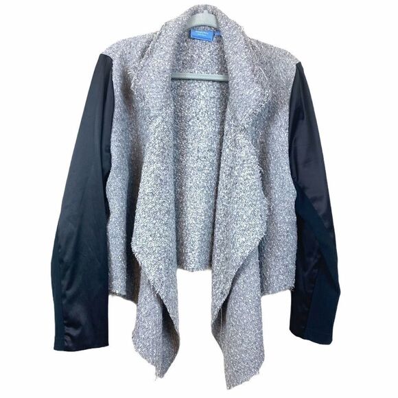 Simply Vera Wang Twill Satin Jacket - Picture 1 of 6